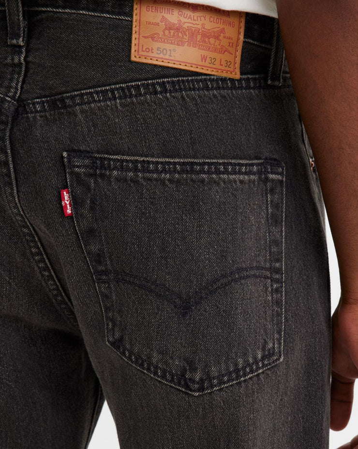Kalinga Ashok Levis 501 Coal Black Denim Levi's 501 Tapered Fit