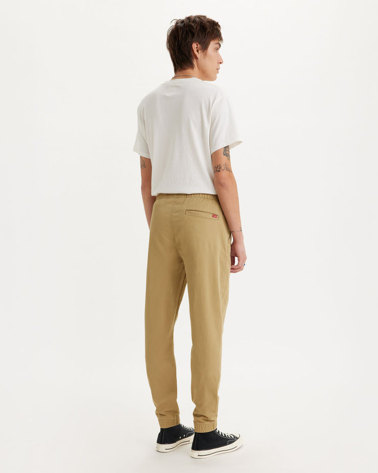 Shop Feel Good Chinos in Ink Blue: Cotton Twill Slim Fit Pants