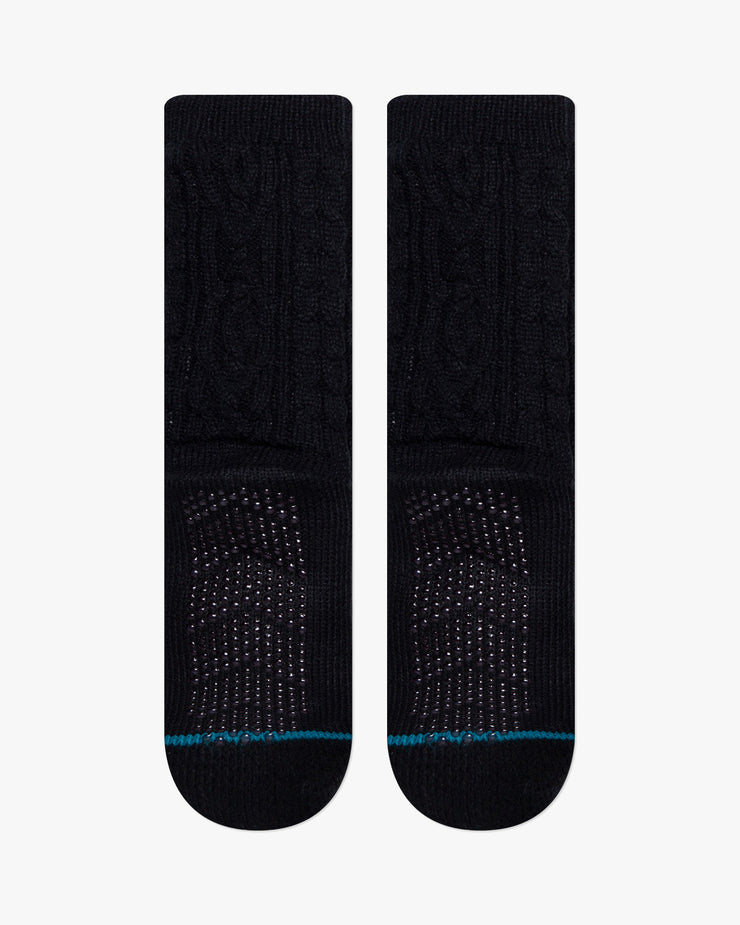 Stance Rowan Slipper Socks - Black | Stance Socks | JEANSTORE