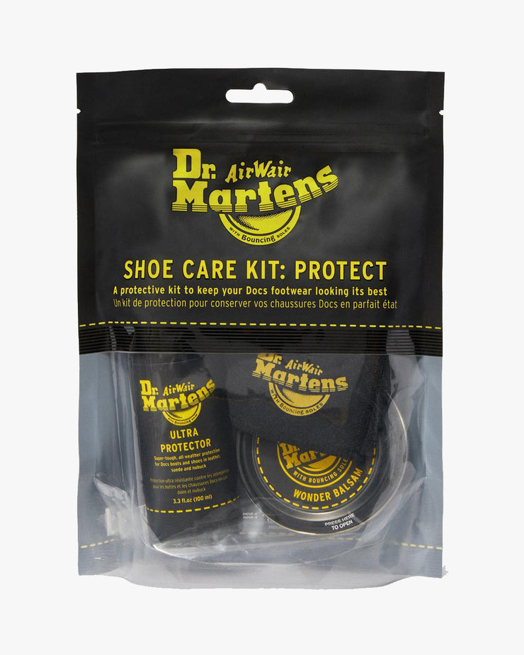 Dr Martens Protect Shoecare Kit - Black | Dr Martens Garment Care | JEANSTORE