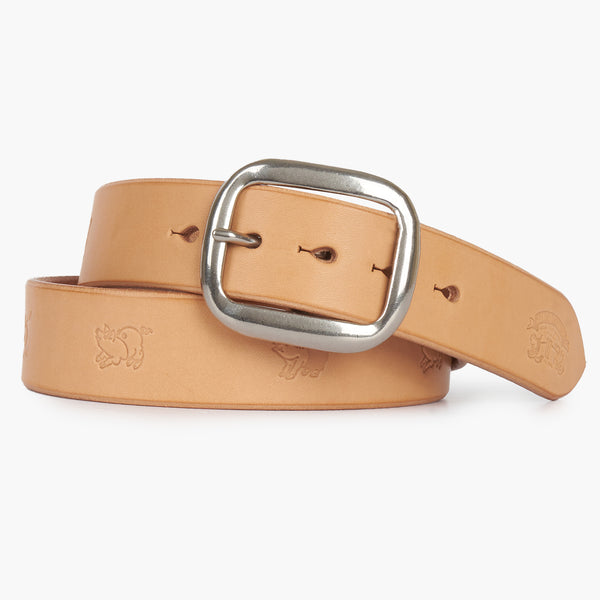 Studio D'Artisan B-82 Leather Belt - Natural | Studio D'Artisan Belts | JEANSTORE