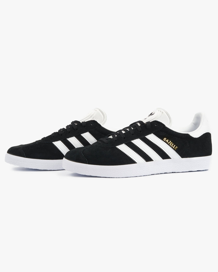 Adidas Originals Gazelle - Core Black / White | Adidas Originals Trainers | JEANSTORE
