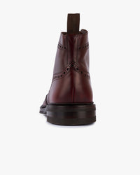 Loake 1880 Country Bedale Brogue Boot - Burgundy | Loake Shoemakers Boots | JEANSTORE
