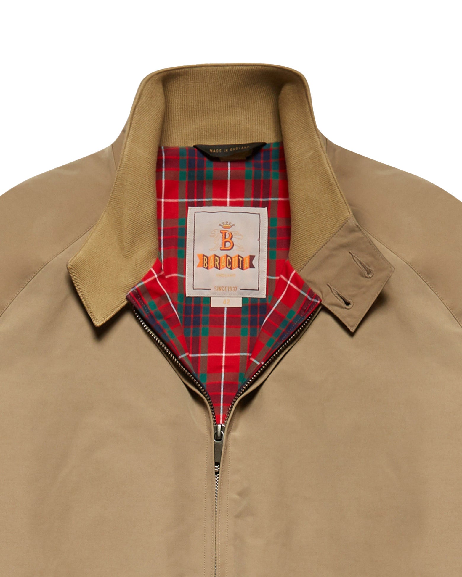 Baracuta G9 Classic Harrington Jacket - Tan