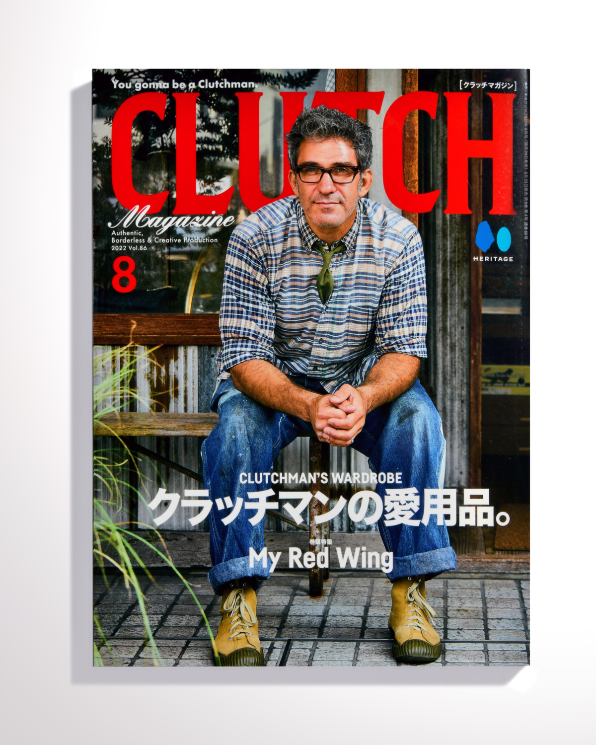 Clutch Magazine Vol. 86 & Mens File 26 - 2022.8 | World Club Lightning Lifestyle | JEANSTORE