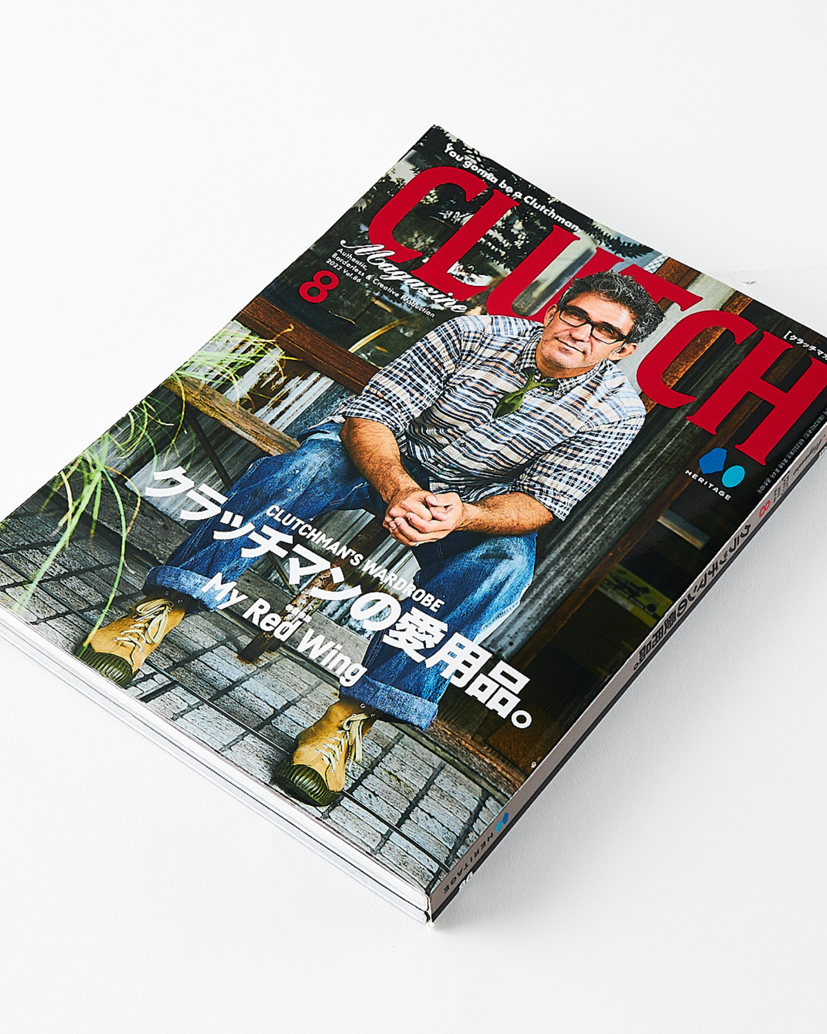 Clutch Magazine Vol. 86 & Mens File 26 - 2022.8 | World Club Lightning Lifestyle | JEANSTORE