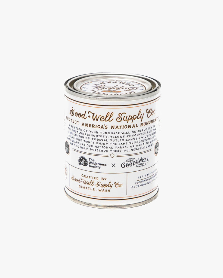 Good & Well Supply Co. National Monuments Soy Candle - Cascade-Siskiyou | Good & Well Supply Co. Miscellaneous | JEANSTORE