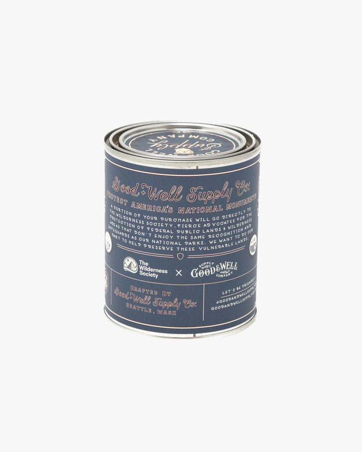 Good & Well Supply Co. National Monuments Soy Candle - San Gabriel Mountains | Good & Well Supply Co. Miscellaneous | JEANSTORE