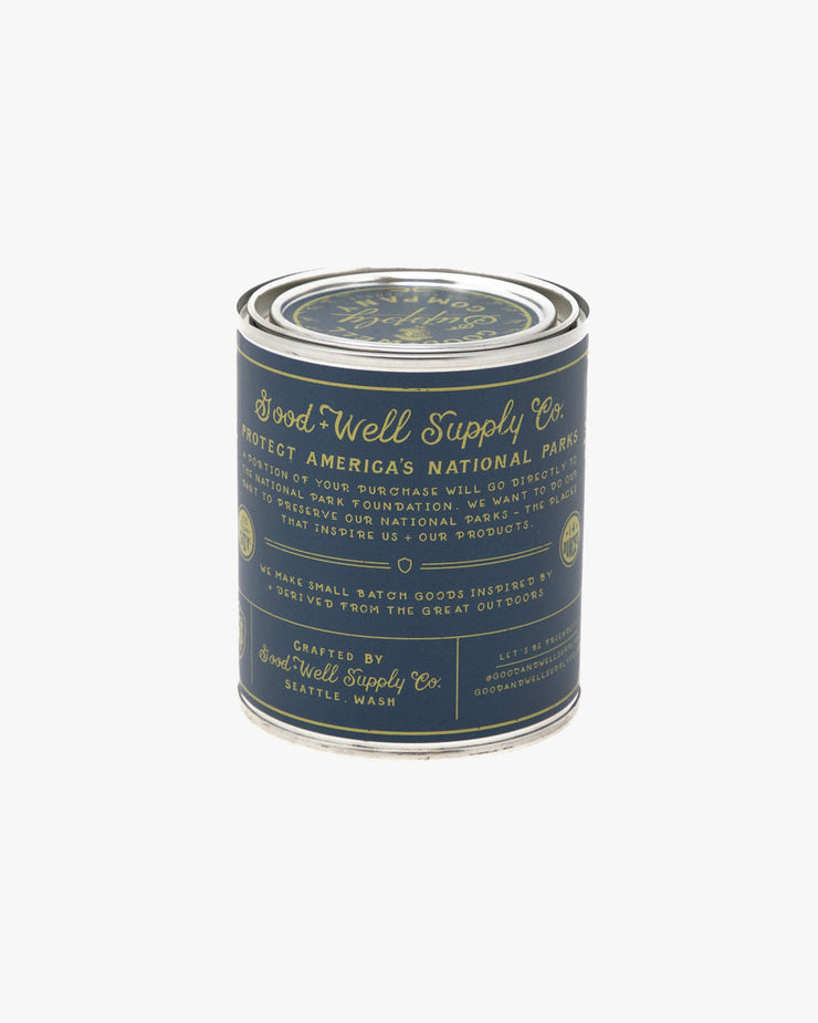 Good & Well Supply Co. National Park Soy Candle - Theodore Roosevelt | Good & Well Supply Co. Miscellaneous | JEANSTORE