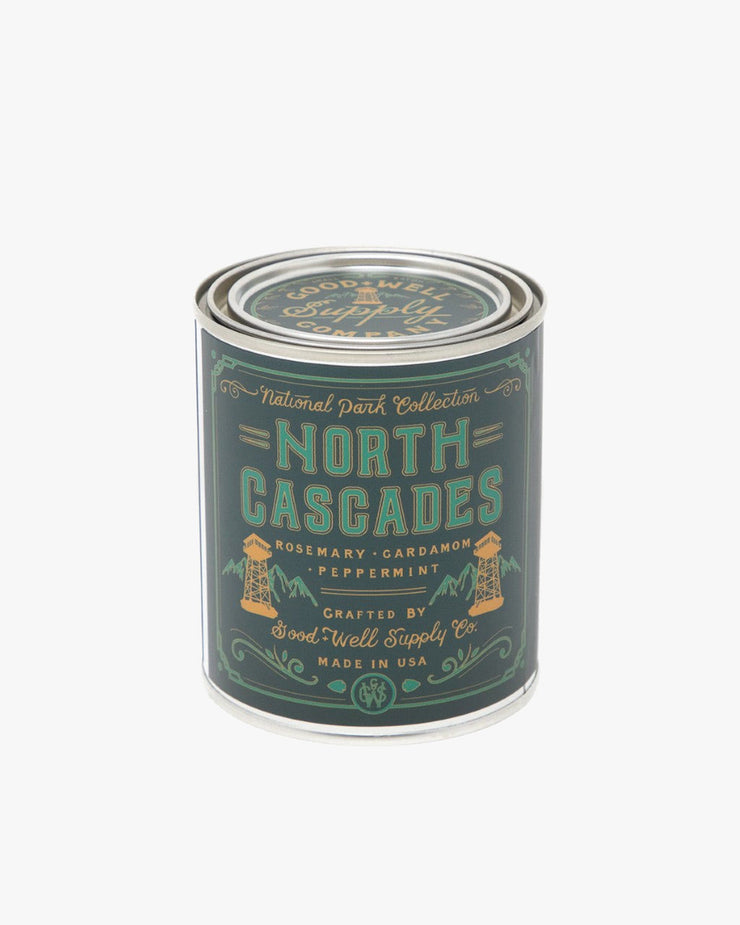 Good & Well Supply Co. National Park Soy Candle - North Cascades | Good & Well Supply Co. Miscellaneous | JEANSTORE