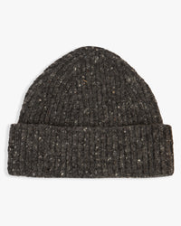 Donegal Yarns Wool Beanie - Charcoal | Donegal Yarns Hats | JEANSTORE