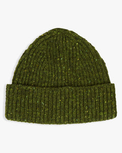 Donegal Yarns Wool Beanie - Green