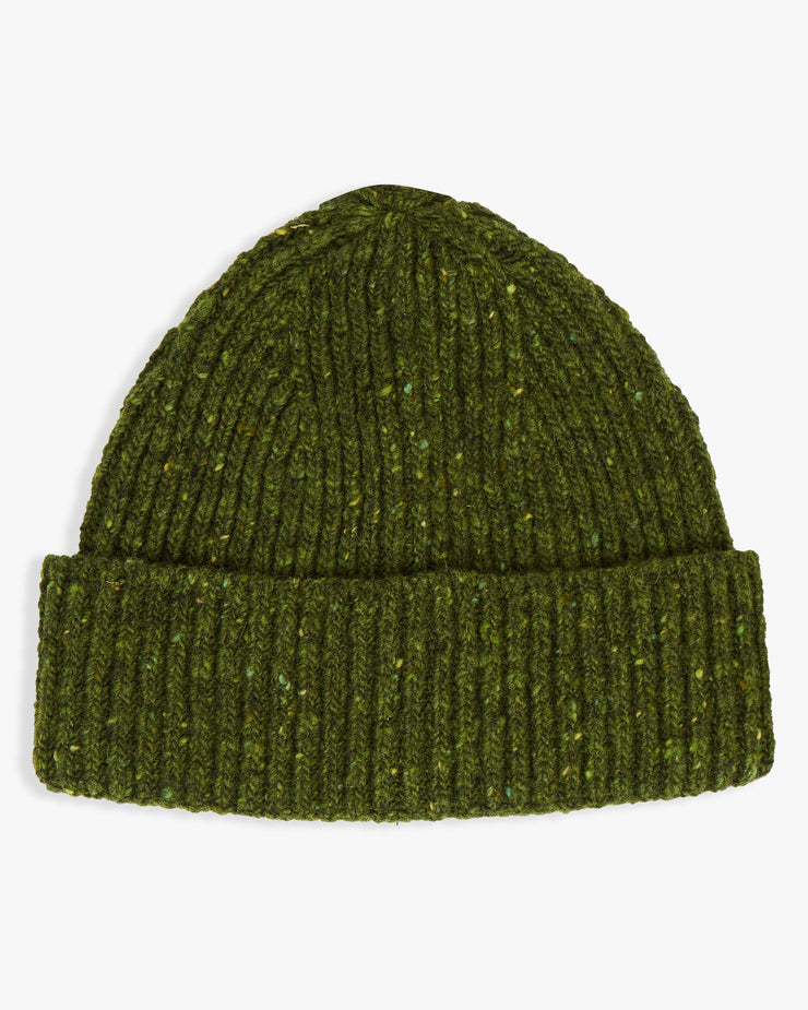 Donegal Yarns Wool Beanie - Green | Donegal Yarns Hats | JEANSTORE