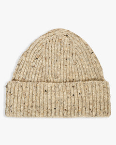 Donegal Yarns Wool Beanie - Light Grey