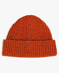 Donegal Yarns Wool Beanie - Orange | Donegal Yarns Hats | JEANSTORE