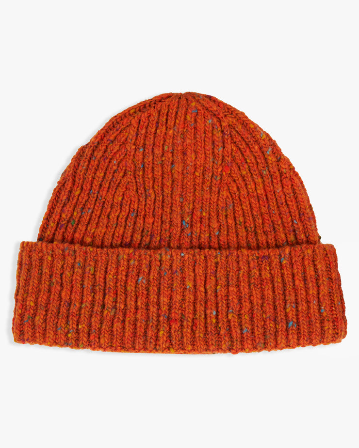 Donegal Yarns Wool Beanie - Orange | Donegal Yarns Hats | JEANSTORE