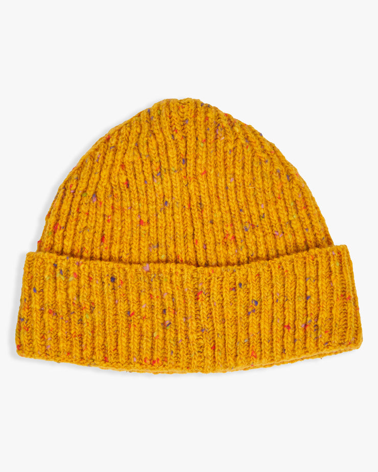 Donegal Yarns Wool Beanie - Yellow | Donegal Yarns Hats | JEANSTORE