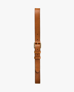 Nudie Jeans Dwayne Leather Belt - Toffee Brown
