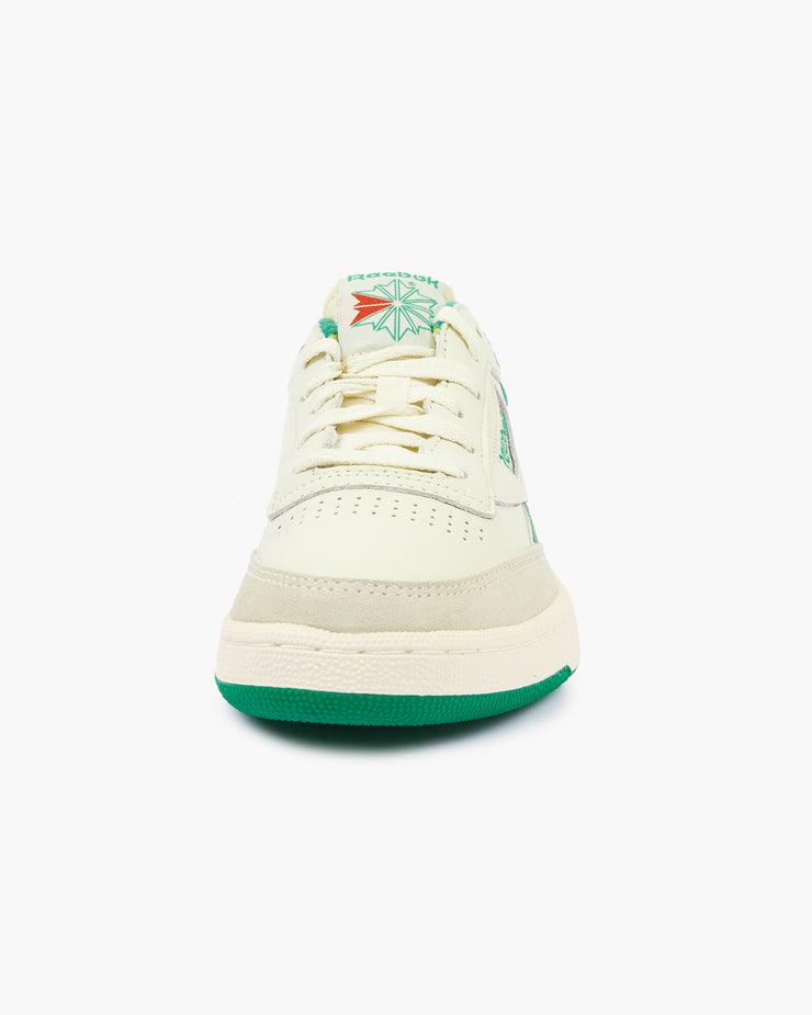 Reebok Club C Revenge Vintage - Chalk / Paper White / Glen Green | Reebok Classic Trainers | JEANSTORE