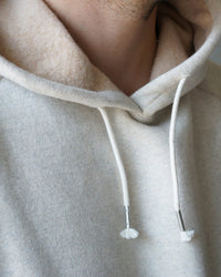 Wonder Looper Fleeced Foxfibre® Pullover Hoodie - Oatmeal | Wonder Looper Sweaters & Knitwear | JEANSTORE