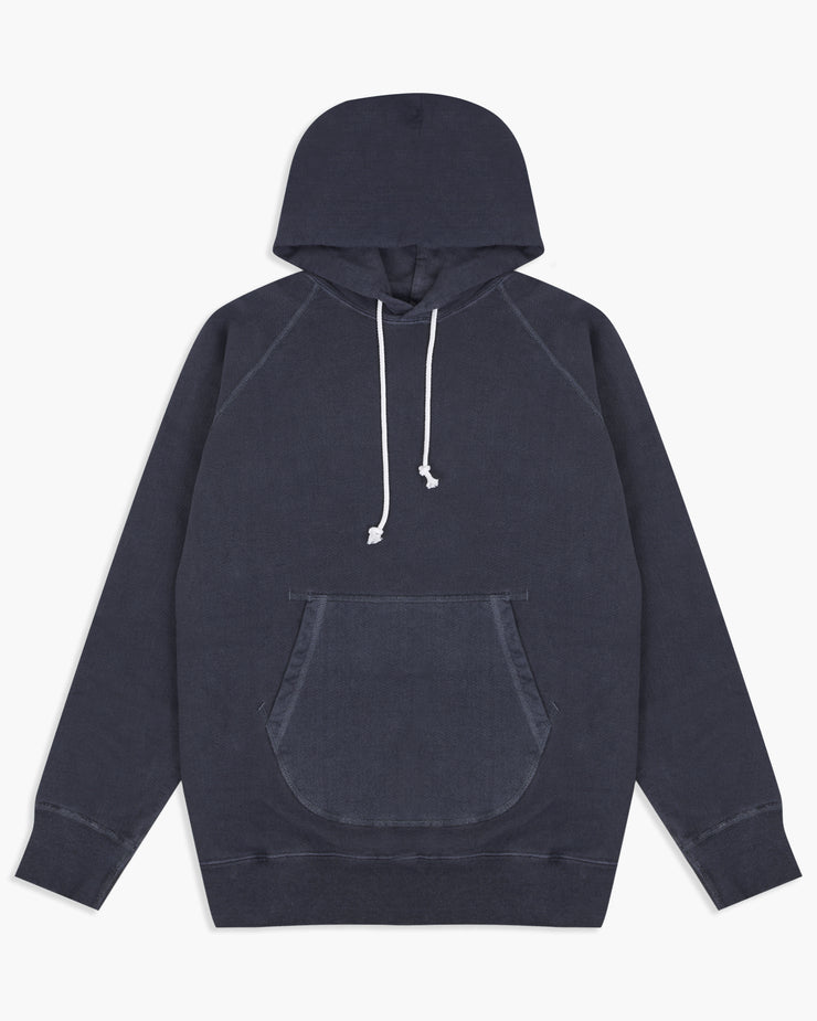 Good On Raglan Pullover Hood Sweat - Pigment Dyed Navy | Good On Sweaters & Knitwear | JEANSTORE