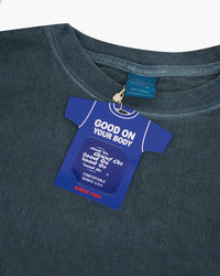 Good On S/S Crew Tee - Pigment Dyed Slate | Good On T Shirts | JEANSTORE