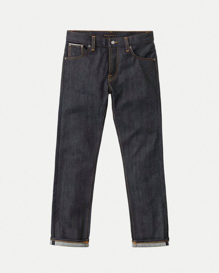 Nudie Grim Tim Slim Straight Mens Jeans - Dry Original Selvage | Nudie Jeans Jeans | JEANSTORE