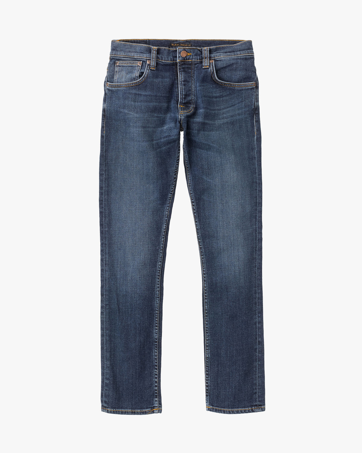 Nudie Grim Tim Slim Straight Mens Jeans - Indigo Myth | Nudie Jeans Jeans | JEANSTORE