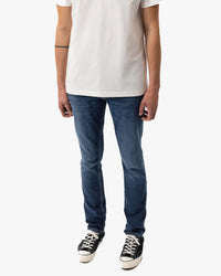 Nudie Grim Tim Slim Straight Mens Jeans - Indigo Myth | Nudie Jeans Jeans | JEANSTORE