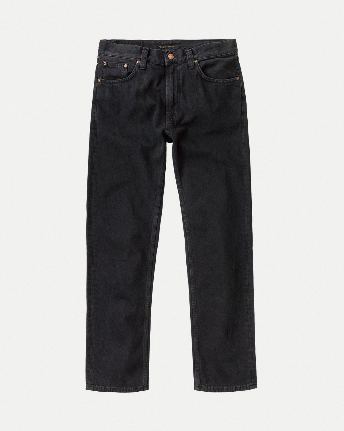 Nudie Gritty Jackson Regular Fit Mens Jeans - Black Forest | Nudie Jeans Jeans | JEANSTORE