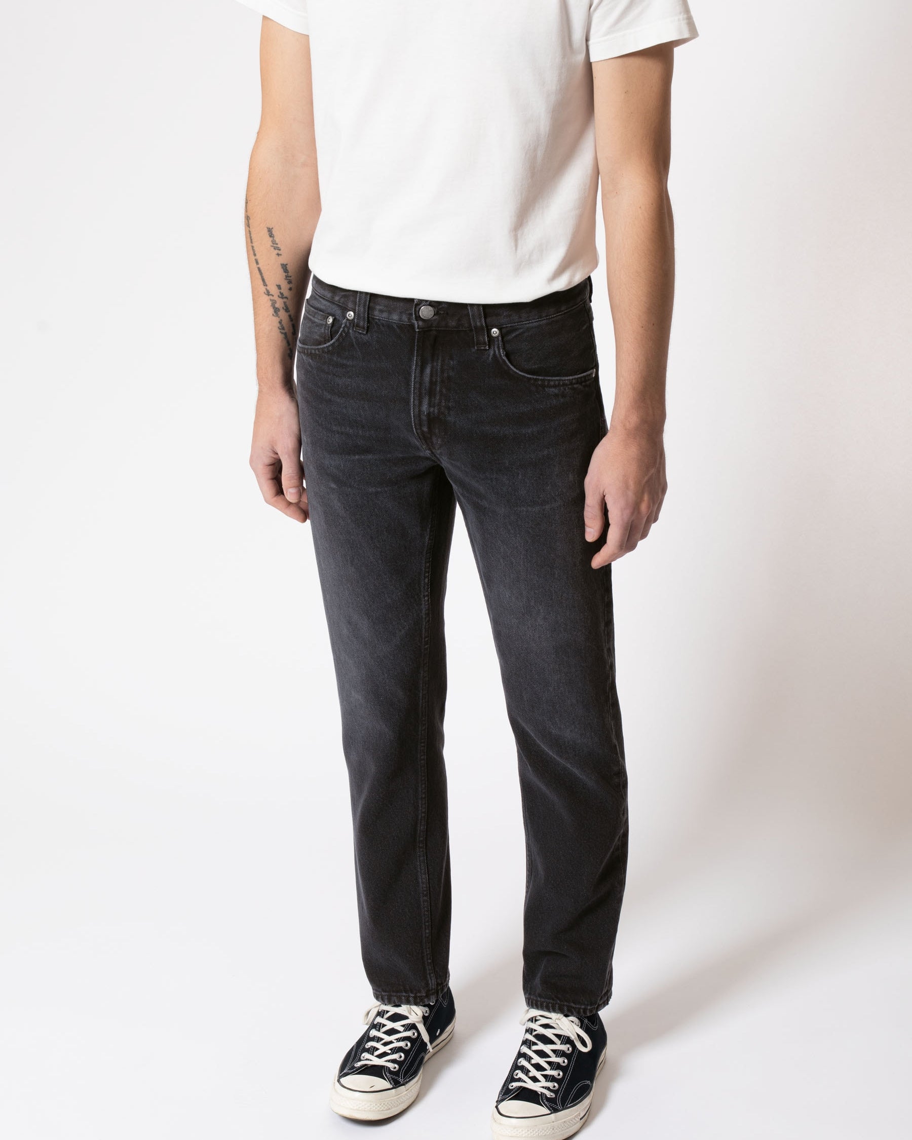 Nudie Gritty Jackson Regular Fit Mens Jeans - Worn Circle – JEANSTORE