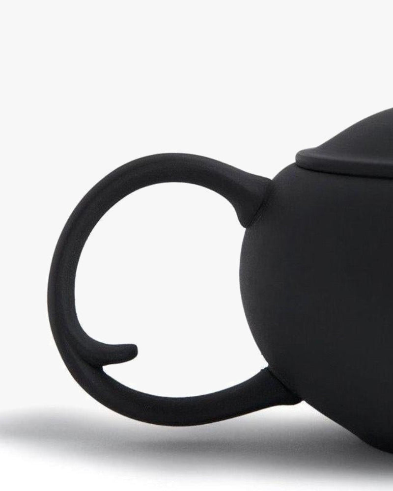 Japan Best Azmaya Hirakyusu Tea Pot L - Black | Japan Best Lifestyle | JEANSTORE
