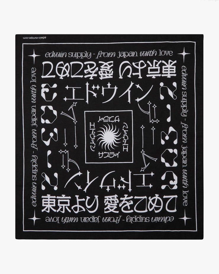 Edwin Bandana - Black / White | Edwin Miscellaneous | JEANSTORE