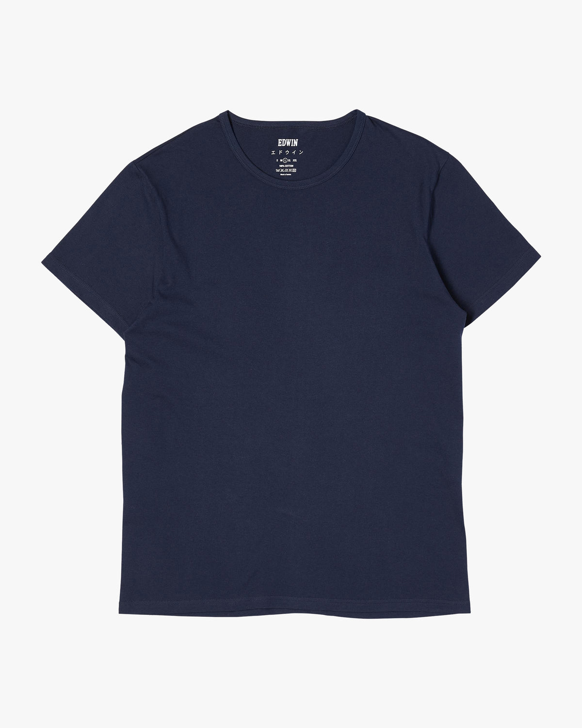 Edwin Double Pack S/S Tees - Navy Blazer | Edwin T Shirts | JEANSTORE