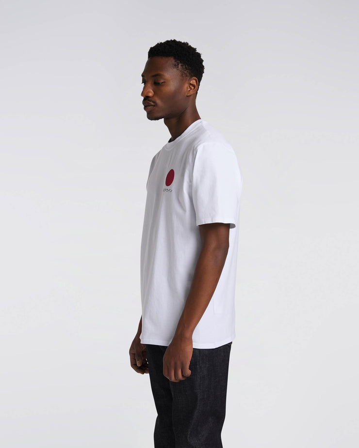 Edwin Japanese Sun Tee - White | Edwin T Shirts | JEANSTORE