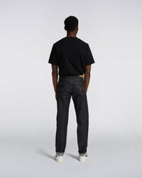 Edwin Made In Japan Regular Tapered Mens Jeans - 13.5oz Kaihara Dark Pure Indigo Rainbow Selvage Denim / Blue Unwashed | Edwin Jeans | JEANSTORE