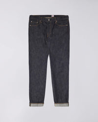Edwin Made In Japan Regular Tapered Mens Jeans - 13.5oz Kaihara Dark Pure Indigo Rainbow Selvage Denim / Blue Unwashed | Edwin Jeans | JEANSTORE