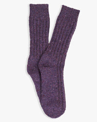 Donegal Yarns Wool Mix Socks - Lilac | Donegal Yarns Socks | JEANSTORE