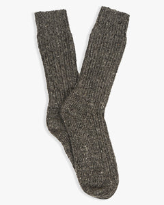 Donegal Yarns Wool Mix Socks - Charcoal