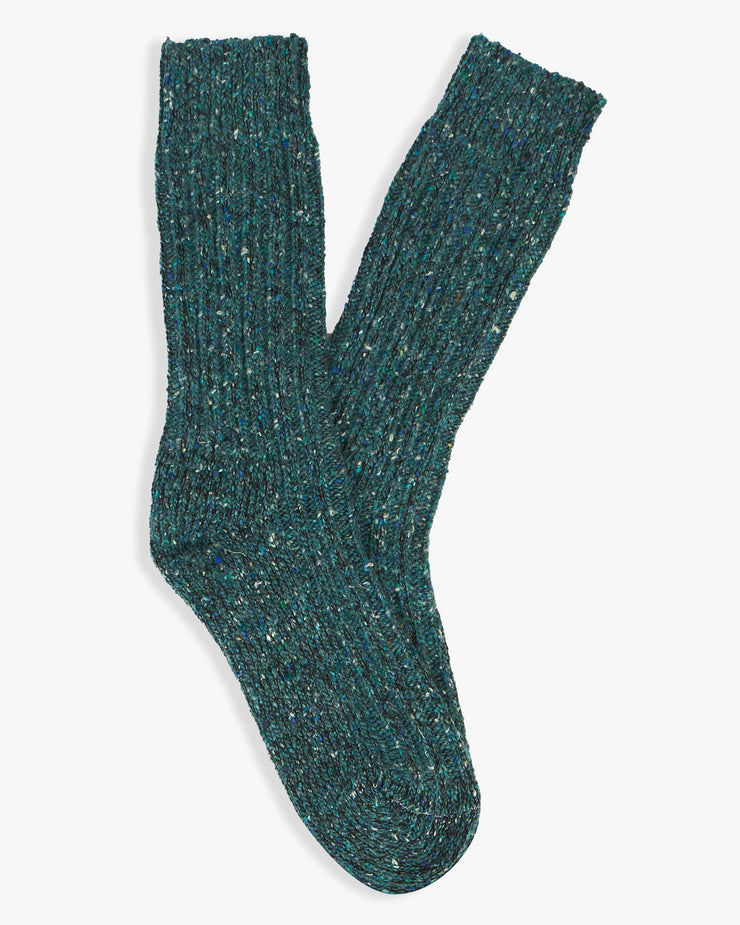 Donegal Yarns Wool Mix Socks - Blue | Donegal Yarns Socks | JEANSTORE