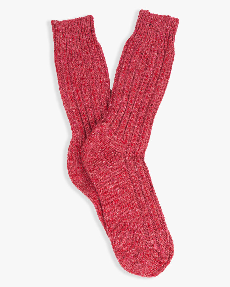 Donegal Yarns Wool Mix Socks - Fuchsia | Donegal Yarns Socks | JEANSTORE