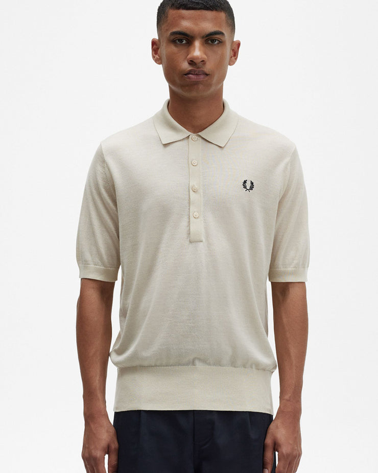 FRED PERRY knit polo shirt
