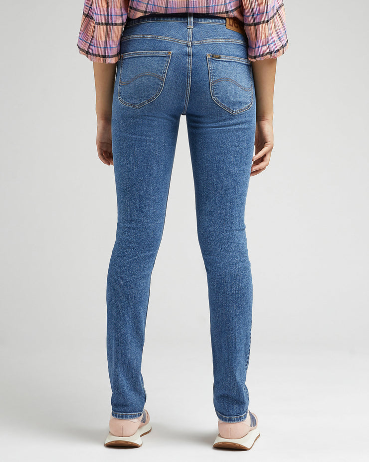 Lee Elly Slim Womens Jeans - Feels Like Indigo