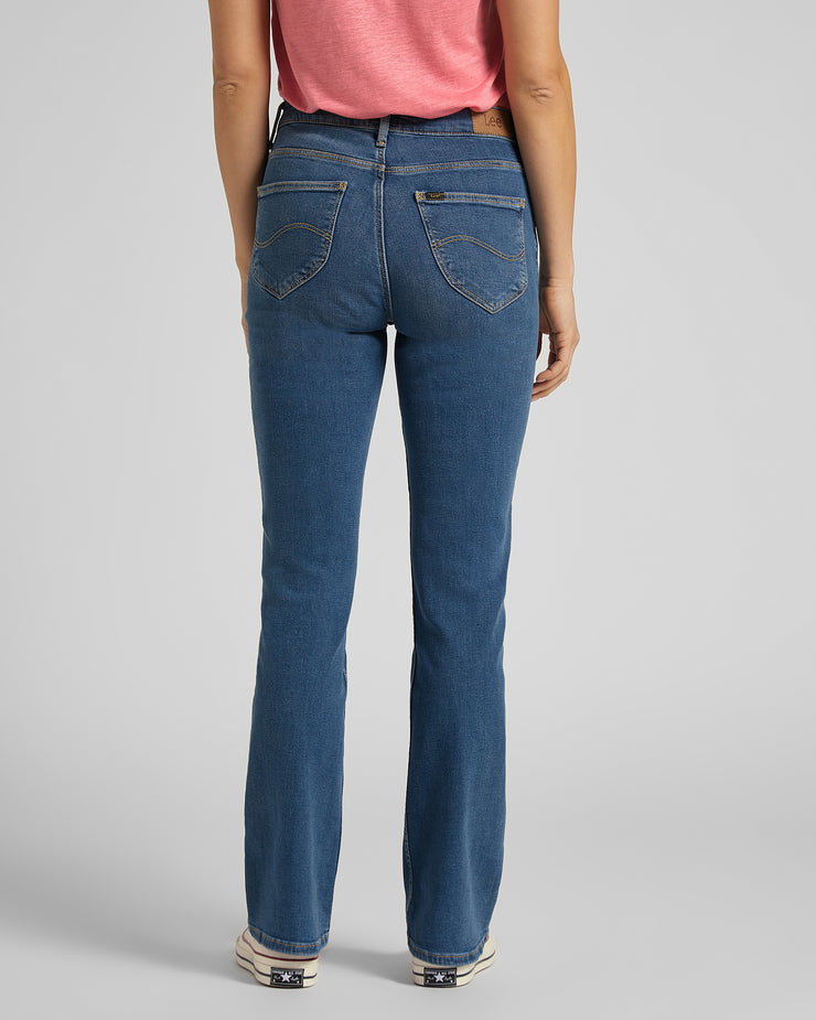 Lee Breese Bootcut Womens Jeans - Mid Worn Martha | Lee Jeans | JEANSTORE