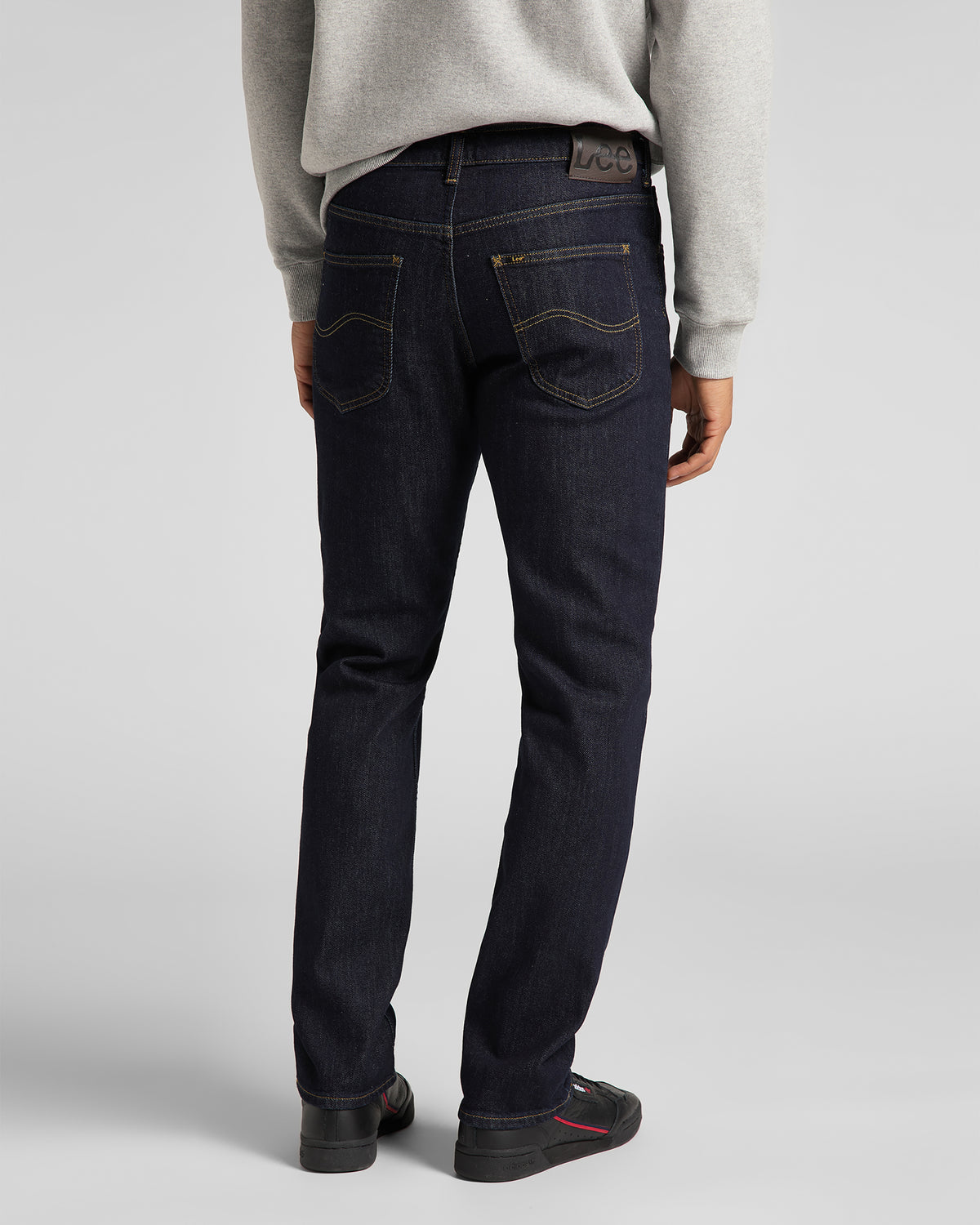 Lee Brooklyn Straight Regular Fit Mens Jeans - Rinse | Lee Jeans | JEANSTORE
