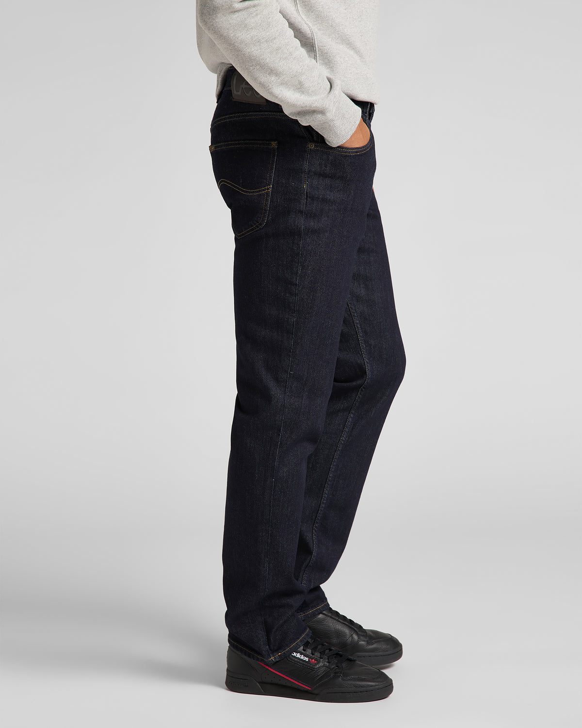 Lee Brooklyn Straight Regular Fit Mens Jeans - Rinse | Lee Jeans | JEANSTORE