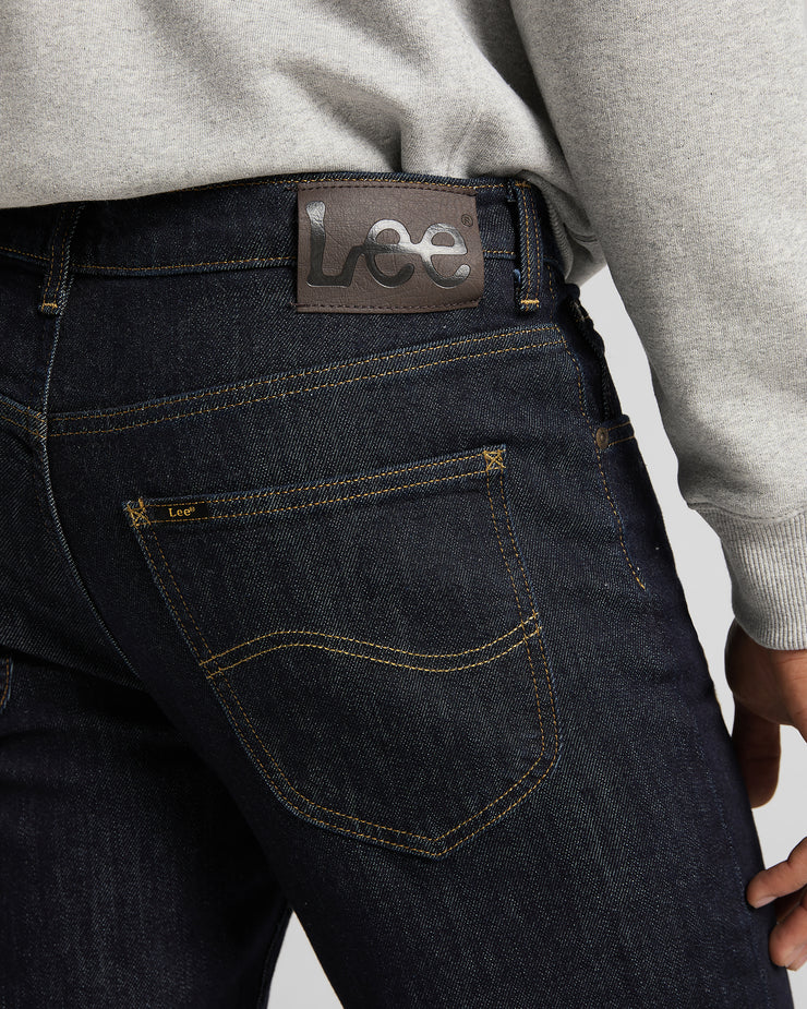 Lee Brooklyn Straight Regular Fit Mens Jeans - Rinse | Lee Jeans | JEANSTORE