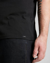Lee Twin Pack Crew Tees - Black | Lee T Shirts | JEANSTORE