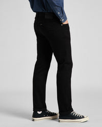 Lee Rider Slim Fit Mens Jeans - Clean Black | Lee Jeans | JEANSTORE