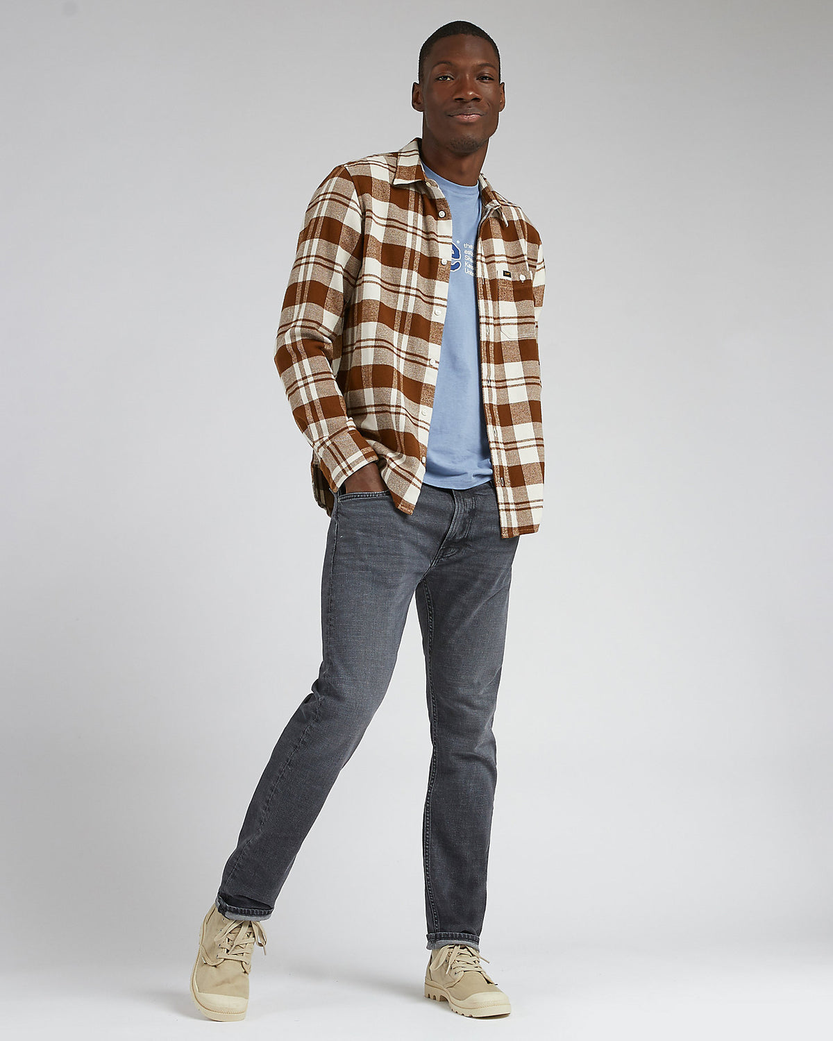 Lee Rider Slim Fit Mens Jeans - Worn In Shadow | Lee Jeans | JEANSTORE